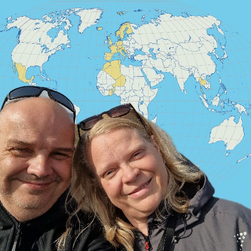 Katrin und Markus beim Work & Travel